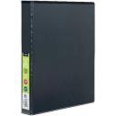 J.Burrows Recycled Insert Binder A4 3 D-Ring 25mm Black