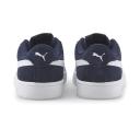 Smash V2 Suede Jr Sneakers - Youth 8-16 Years in Peacoat/White, Size 5 by Puma