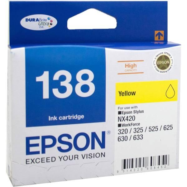 Epson 138 Yellow Ink Cartridge