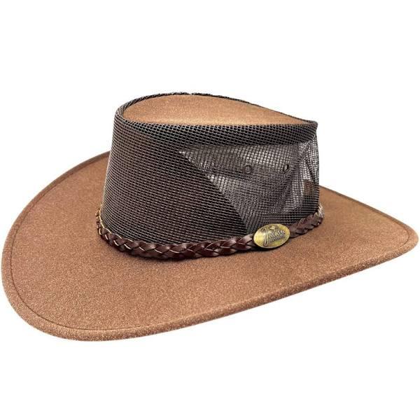 Jacaru 1066 Rizon Soft Hat Brown / Small