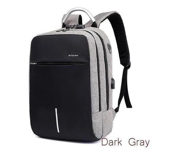 Waterproof Multifunctional Anti -theft Password Usb Charging Backpack Travel Bag