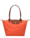 Longchamp Le Pliage Original Medium Canvas & Leather Tote