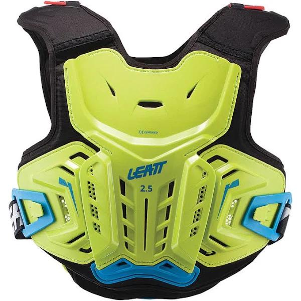 Leatt 2.5 Junior Chest Protector - Lime/Blue - L