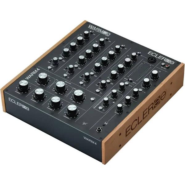 Ecler Warm4 Four-Channel Analogue Rotary DJ Mixer w/ Subharmonic Synthesizer