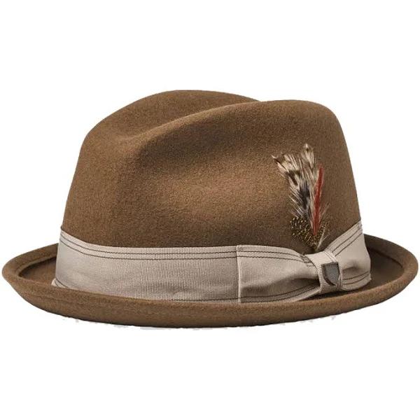 Brixton Gain Fedora Desert Palm/Safari L