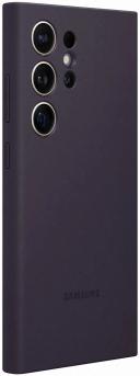 Samsung Silicone Case For Galaxy S24 Ultra - Dark Violet