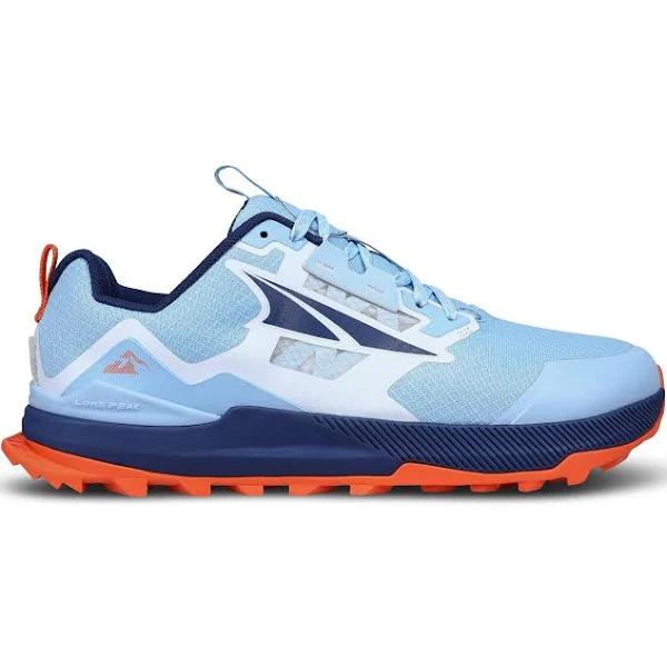 Altra Lone Peak 7 - Womens Trail Running Shoes - Blue/Orange