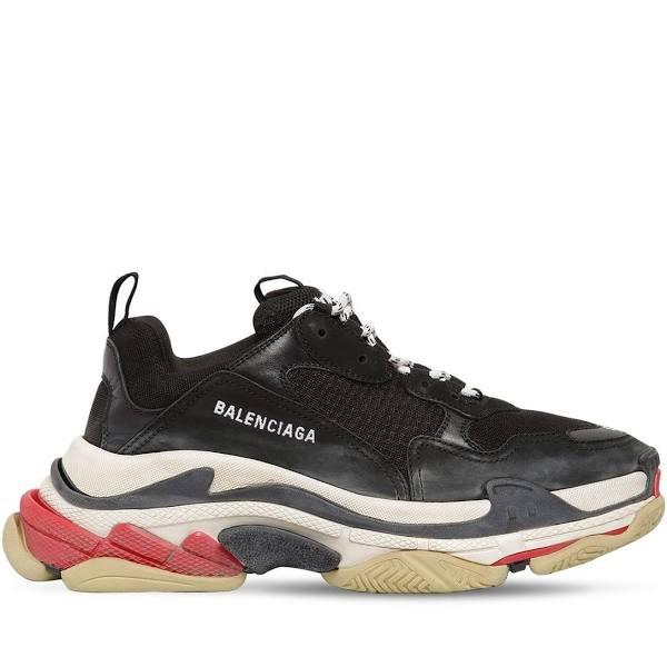 Balenciaga - Triple S Trainers Black / Red