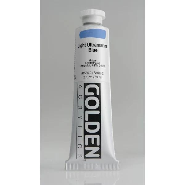 Golden Heavy Body Acrylic 59ml Light Ultramarine Blue