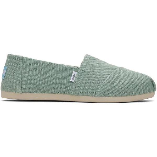 Toms Women's Alpargatas Medium Green Alpargata Slip-on Sneakers 10