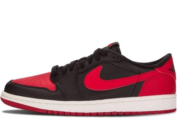 Air Jordan 1 Retro Low OG 'Bred' Shoes - Size 12