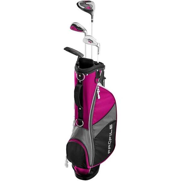 Wilson Profile JGI Junior Small Complete Golf Club Set - Pink Right Hand