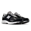 New Balance Unisex 2002RX Black/Castlerock/Silver Metalic - Size 14