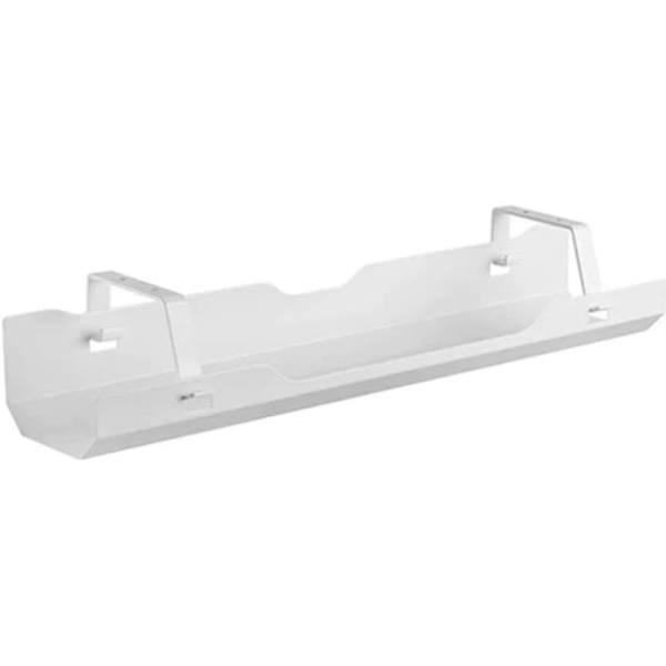 Brateck Under-Desk Cable Management Tray - Dimensions:600x135x108mm - White