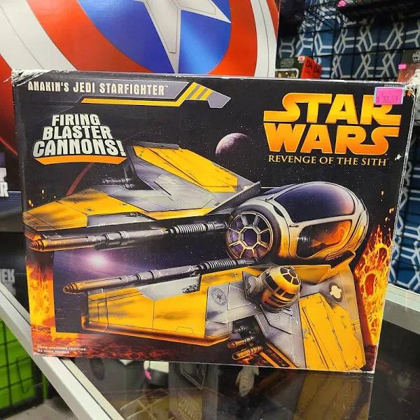 Star Wars Rots Anakin's Jedi Starfighter Hasbro 2005