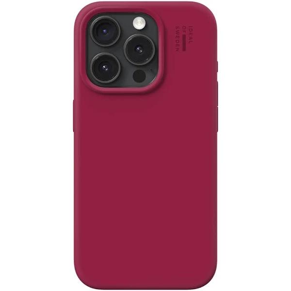 Ideal Silicone Case iPhone 15PR Cranberry – Ideal of Sweden