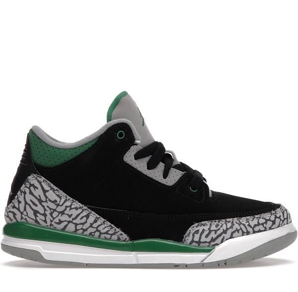 Air Jordan 3 Retro PS 'Pine Green' Youth Sneakers - Size 10.5