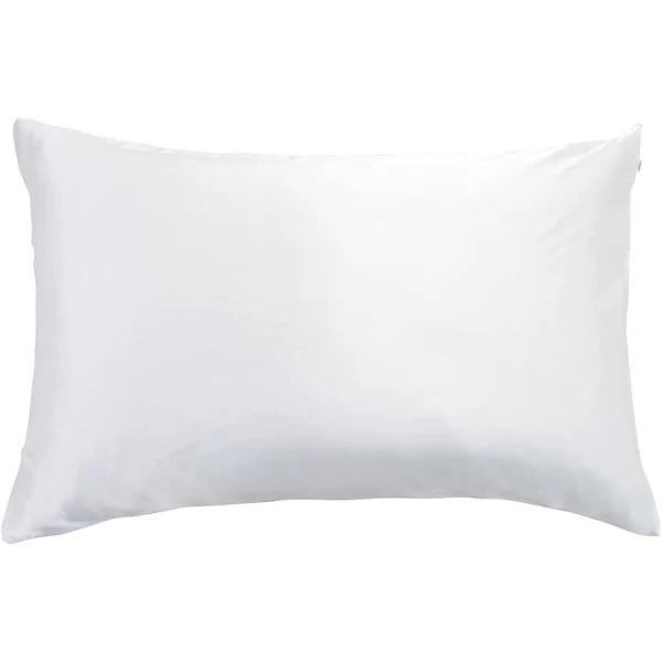 Gioia Casa White Two-sided 100% Mulberry Silk Pillowcase