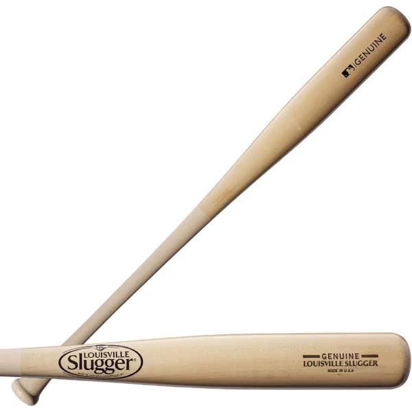 Louisville Slugger Genuine Mix Unfinished Natural Clear Baseball Bat