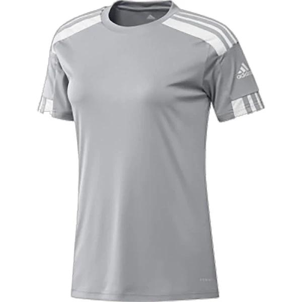 Adidas Women's Squadra 21 Soccer Jersey, Team Light Grey/White / 2XL