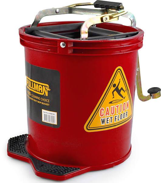 Pullman Heavy Duty Mop Bucket - Red 16L