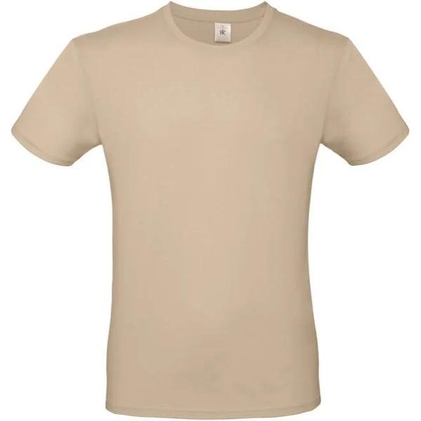 B&C Mens #E150 Tee Sand Mens Tee