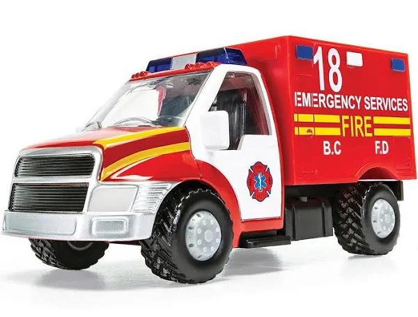 Rescue Fire Truck Chunkies Corgi Diecast Toy