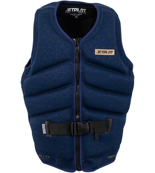 Jetpilot Freeride F/E Mens Neo Vest - Navy - 2023, 3XL