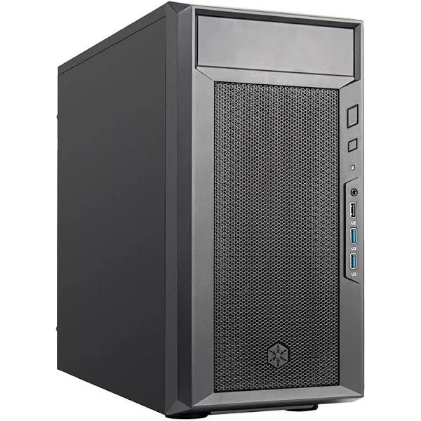 Silverstone Fara 311 Mesh Micro-ATX Case - Black, SST-FA311-B Computer Cases (PC Cases)