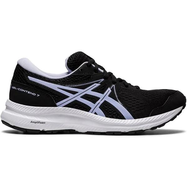 ASICS Women's GEL-Contend 7 - Running Shoes - Black/Lilac Opal 7