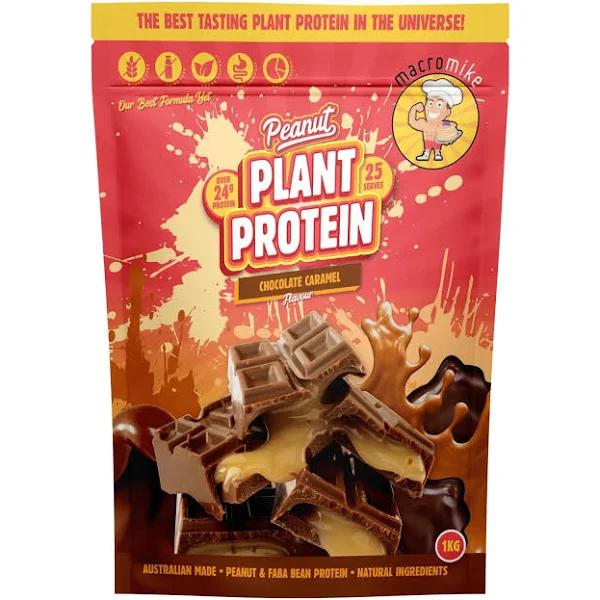 Macro Mike Chocolate Caramel Peanut Plant Protein 1kg