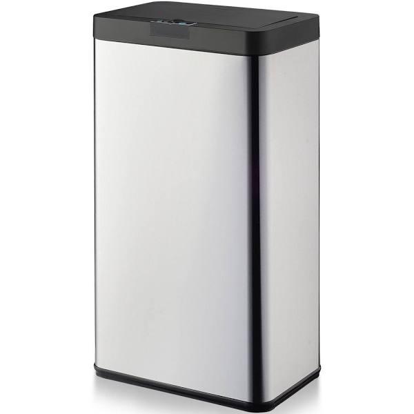 Miraklass Sensor Bin 70L Wide Black Square