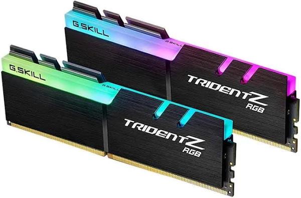 G.SKILL Trident Z RGB 32GB (2x 16GB) DDR4 3200MHz Memory F4-3200C16D-32GTZR