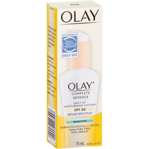 Olay Complete Defence UV Moisturising Lotion Sensitive SPF 30 75 ml