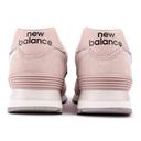 New Balance Unisex 574 Pink/White - Size 4.5