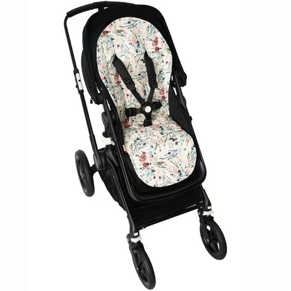 Bambella Pram Liner Blush Wildflowers