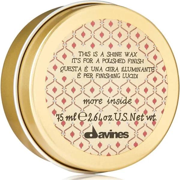 Davines More Inside This Is A Shine Wax (For A Polished Finish) 75ml