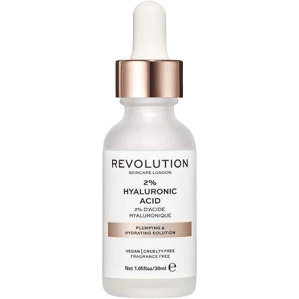 Revolution Skincare 2% Hyaluronic Acid Plumping & Hydrating Solution 30 ml