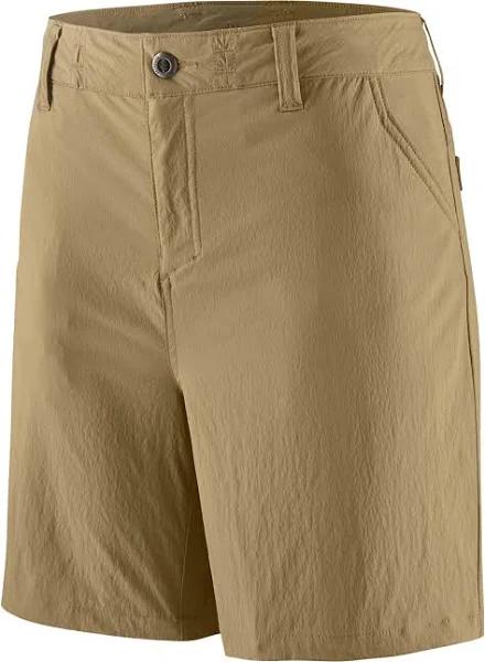 Patagonia Quandary 7" Shorts Brownish Beige Women - 4