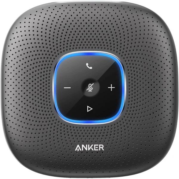 Anker A3301Z11 PowerConf Bluetooth Speakerphone, 6 Mics, Voice En