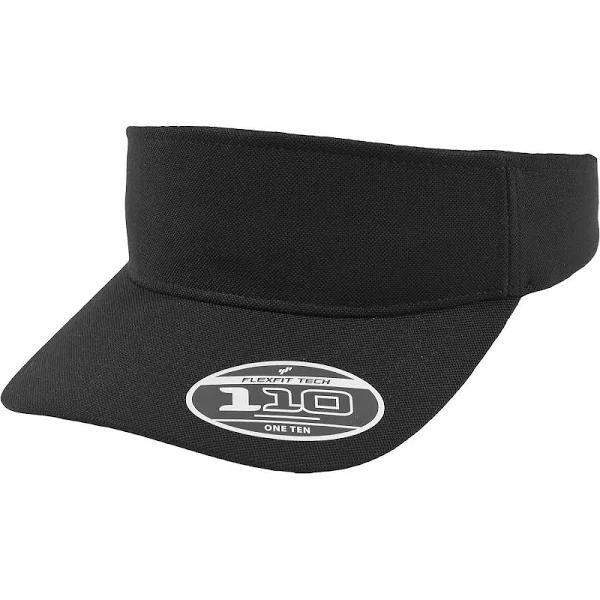 Flexfit by Yupoong 110 Visor Cap (Black)