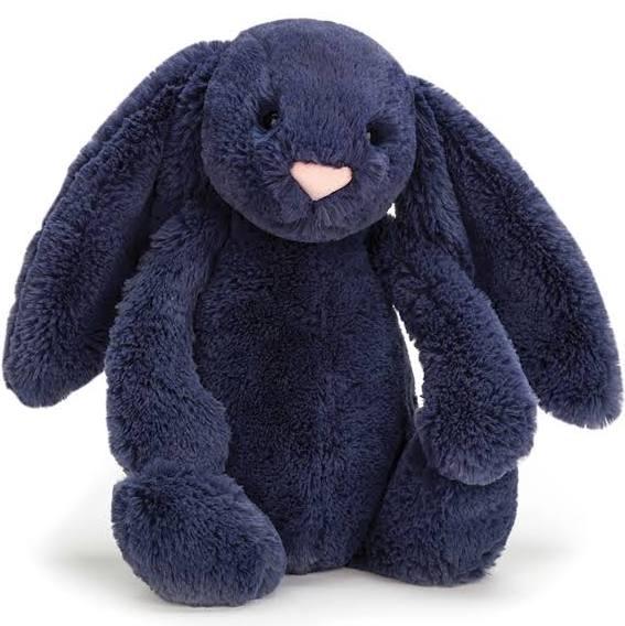 Jellycat - Bashful Bunny Navy Small