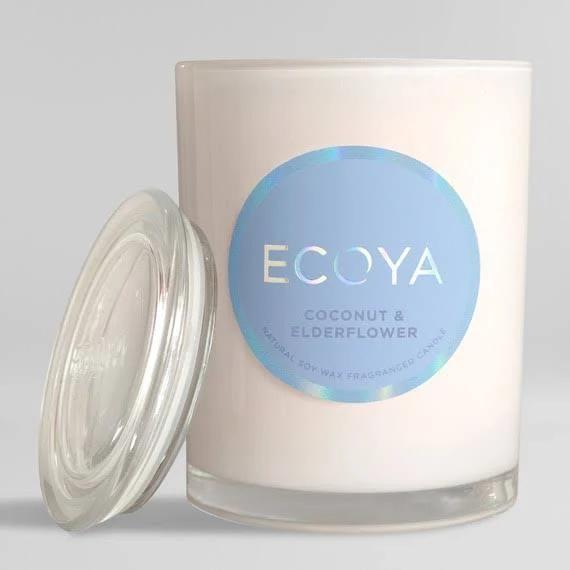 Ecoya Metro Jar Candle Coconut & Elderflower Coconut/Elderflower by Freedom