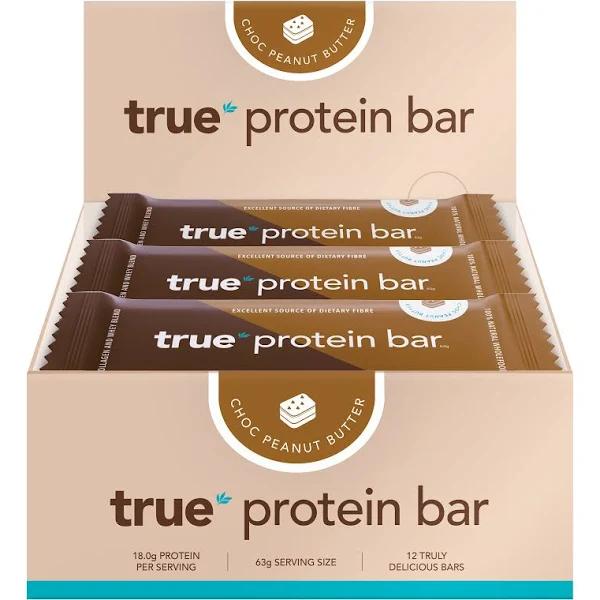 True Protein Bar Choc Peanut Butter / Box of 12