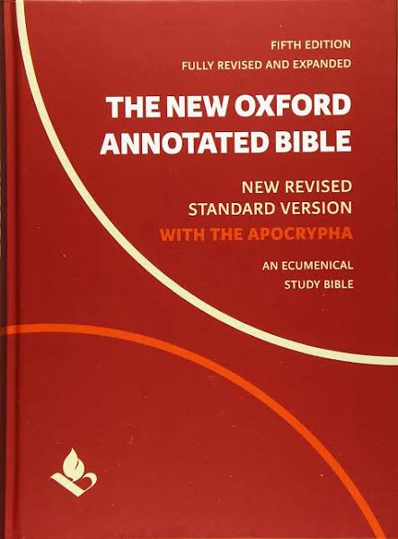 The New Oxford Annotated Bible With Apocrypha