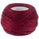 DMC Pearl Cotton Ball Size 12 141yd-Dark Garnet -116 12-814