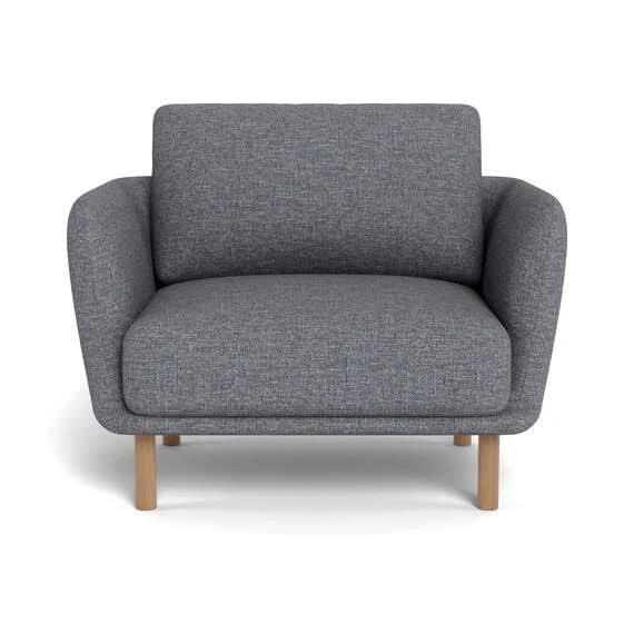 Cleo Fabric Armchair Stone by Freedom