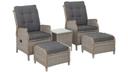 Gardeon Recliner Chairs Sun Lounge Outdoor Setting Patio Furniture Garden Wicker