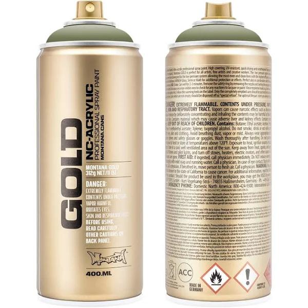 Montana Gold Spray Paint 400ml - Manila Green CL6410