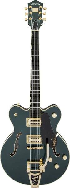 Gretsch G6609TG Players Edition Broadkaster Center Block Double-Cut String-Thru Bigsby Cadillac Green